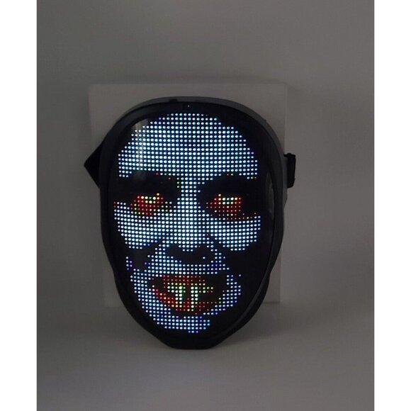 Rechargeable LED Mask-Shining Mask-Hundreds Of Options-Wearable - Picture 11 of 16